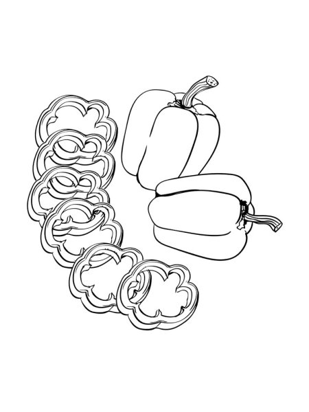 Перец зарисовка