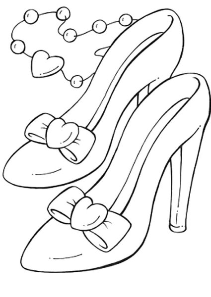 Очертание кроссовка