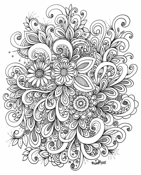 Антистресс цветы