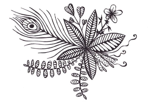 Рисование гелевой ручкой для начинающих