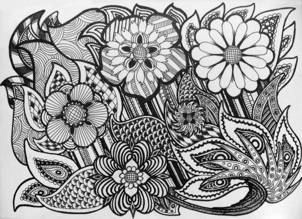 Художник Татьяна Марковцева - черно-белая Графика