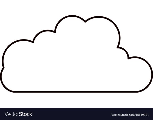 Трафарет облака