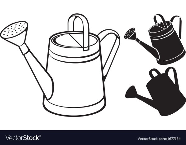 Лейка раскраска