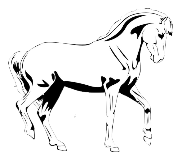 Лошадь рисунок