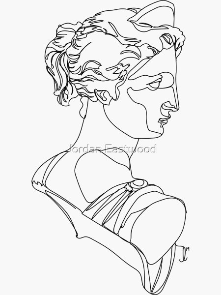 Античные скульптуры эскиз