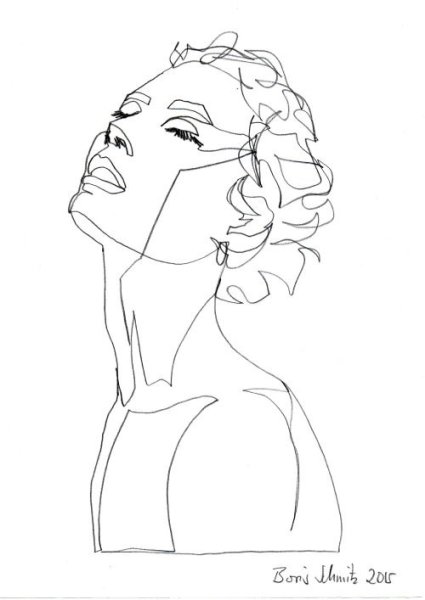 Портрет одной линией