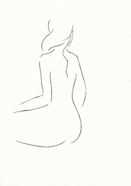 Силуэтные Наброски