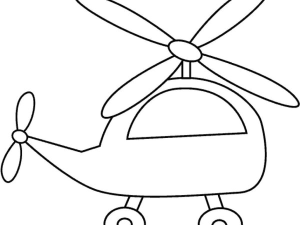 Вертолеты. Раскраска