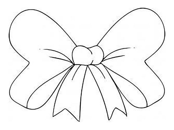 Бант -брошь