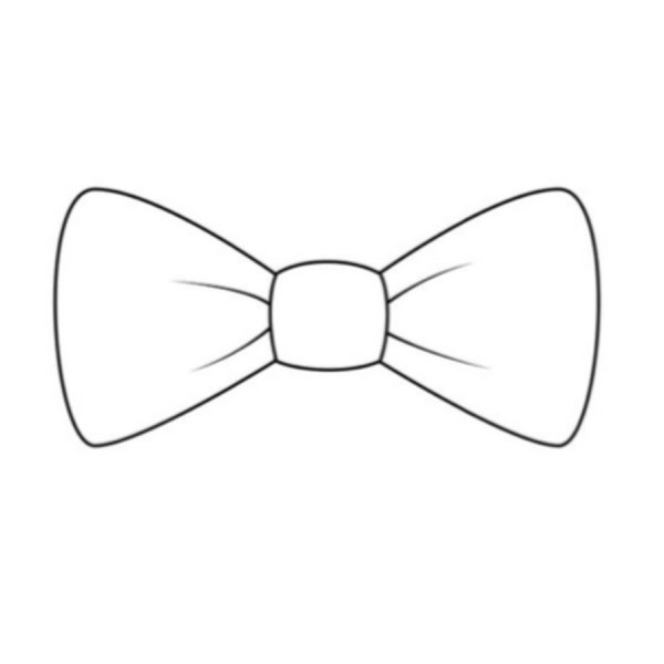 Бант -брошь