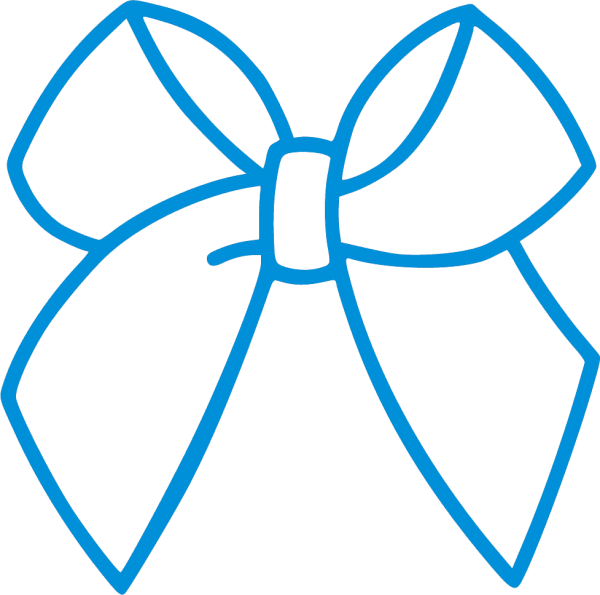 Бантик раскраска