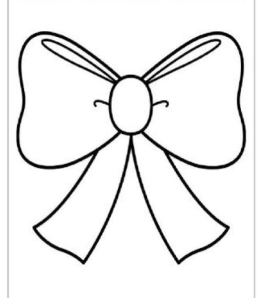 Бант -брошь