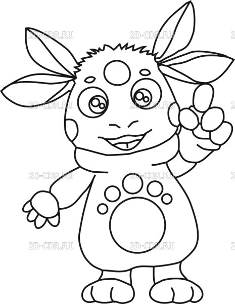 Лунтик для плоттера