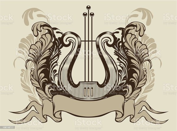 Герб с лирой