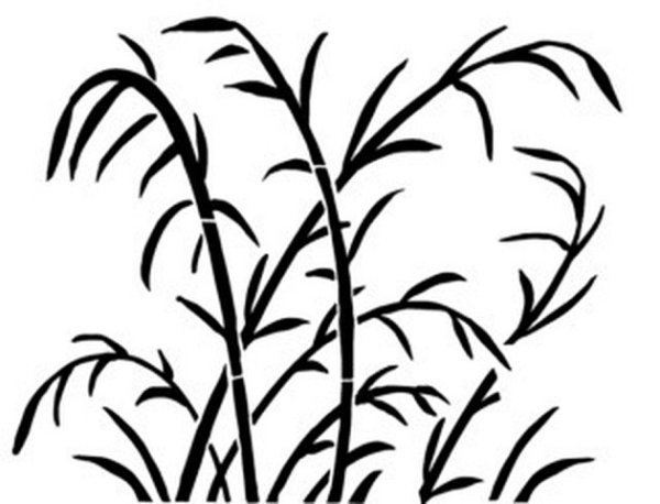 Камуфляж камыш трафарет