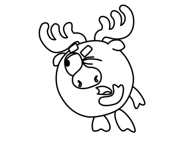 Смешарики раскраска Копатыч и пин