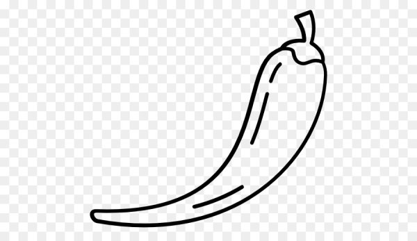 Перец Чили раскраска