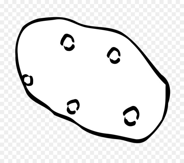 Картошка раскраска для детей