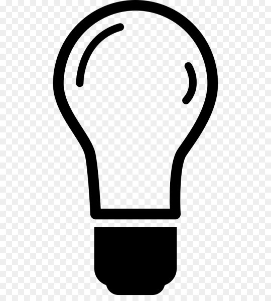 Лампочка контур