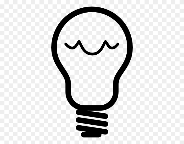 Лампочка контур