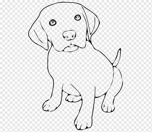 Щенок рисунок