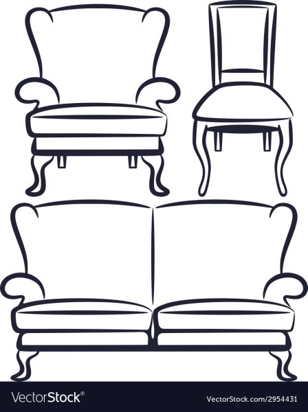 Контурная мебель