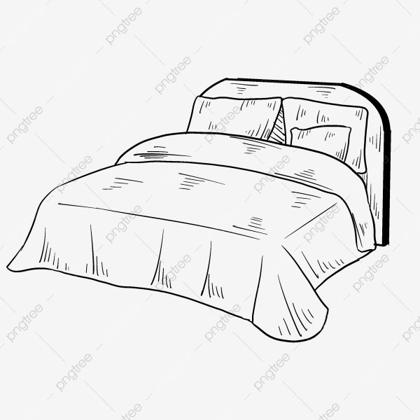 Рисование по точкам мебель