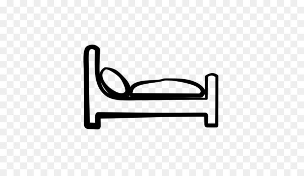 Кровать карандашом