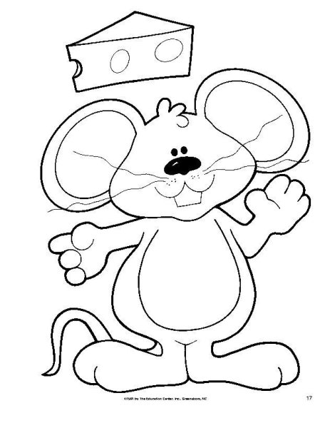 Раскраска Буба и мышка