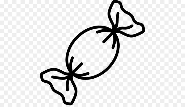 Конфета силуэт