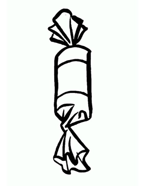 Конфеты для раскрашивания