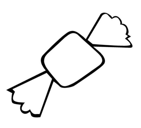 Раскраска конфеты