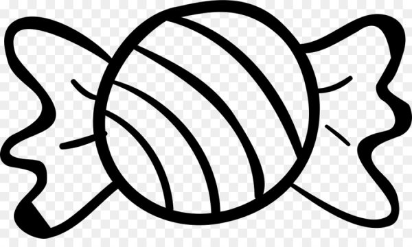 Раскраска конфеты