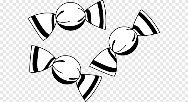 Конфетка раскраска для детей