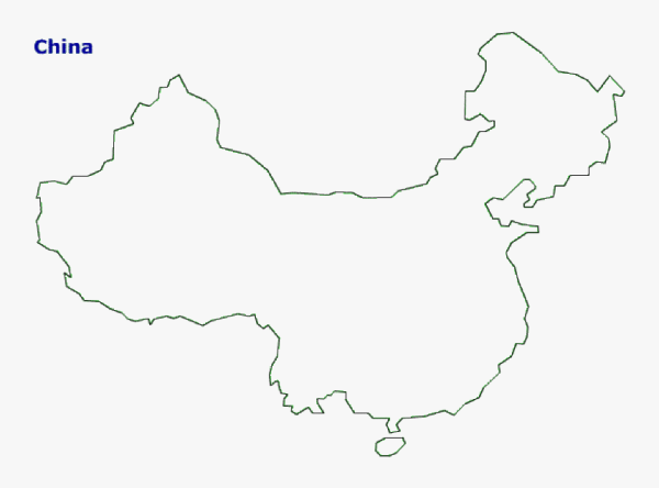 Очертания Китая