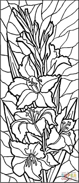 Витражные контуры