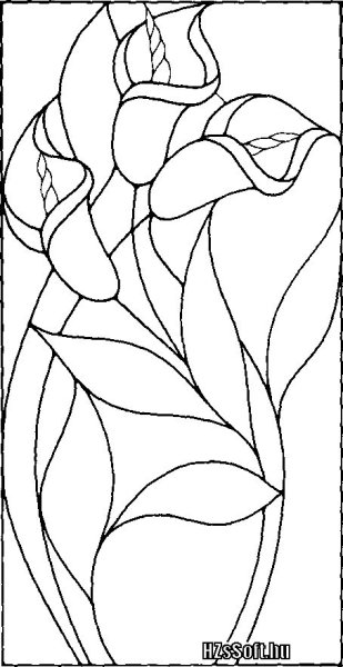 Трафареты для росписи по стеклу