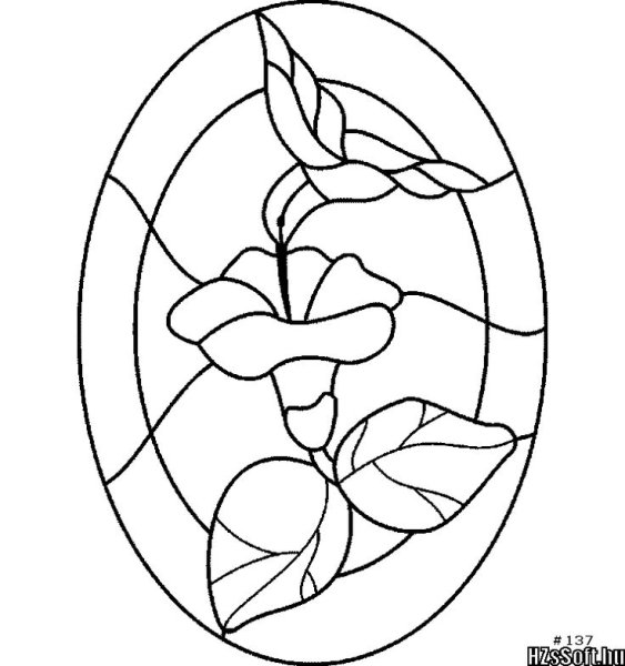 Трафареты для витражей для начинающих