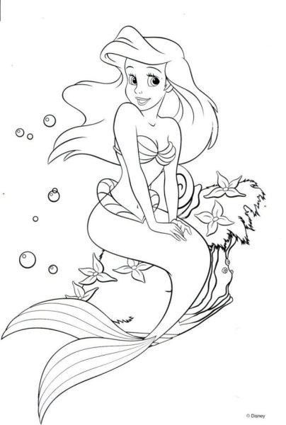 Разукрашки для девочек Дисней Микки