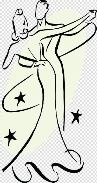 Бальные танцы рисунок