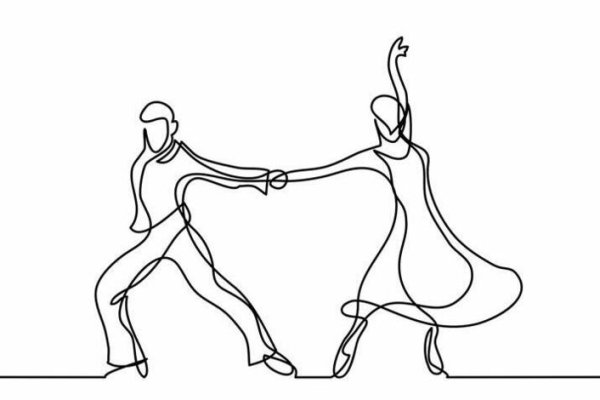 Танец одной линией