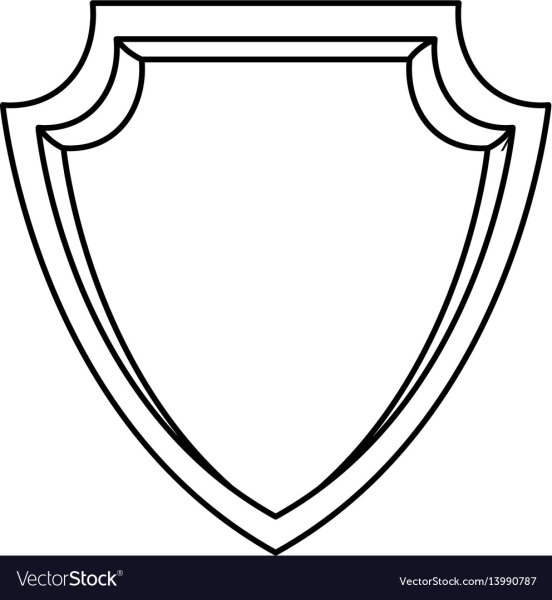 Рамка щит контуры