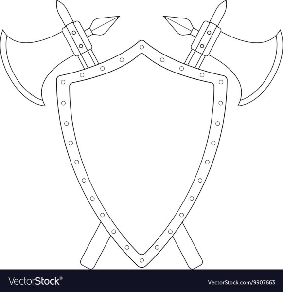 Щит трафарет