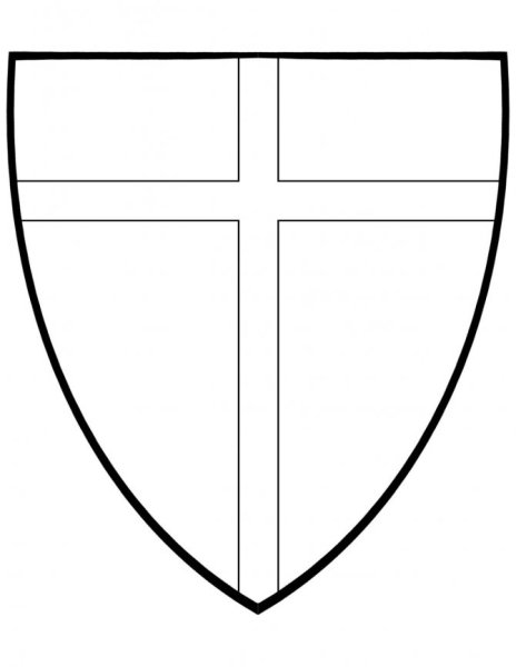 Щит шаблон