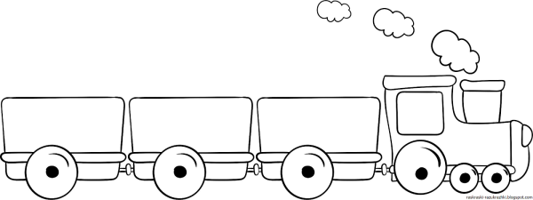 Вагон раскраска для детей