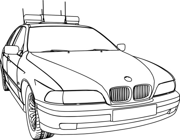 BMW e39 1997 контур