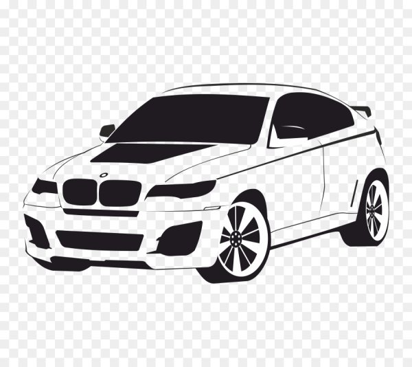 BMW x5 силуэт