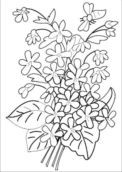 Вышивка гладью для детей схемы