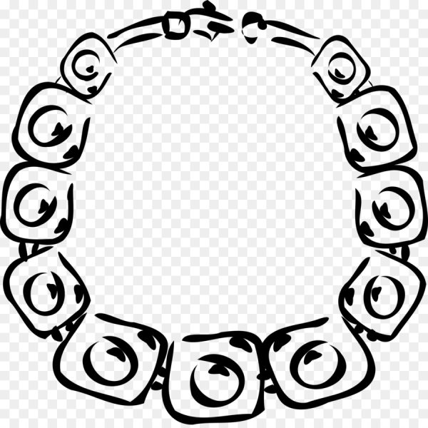 Бусы раскраска