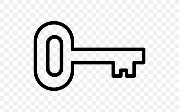 Ключ из Гарри Поттера трафарет